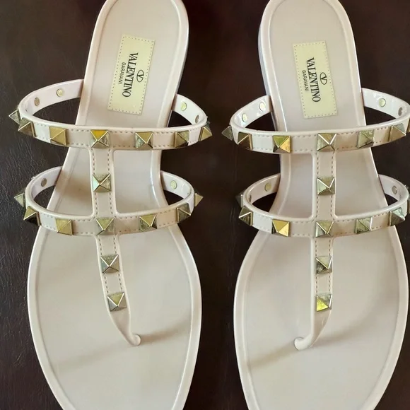 Valentino Jelly Stud Sandals - Picture 2 of 4